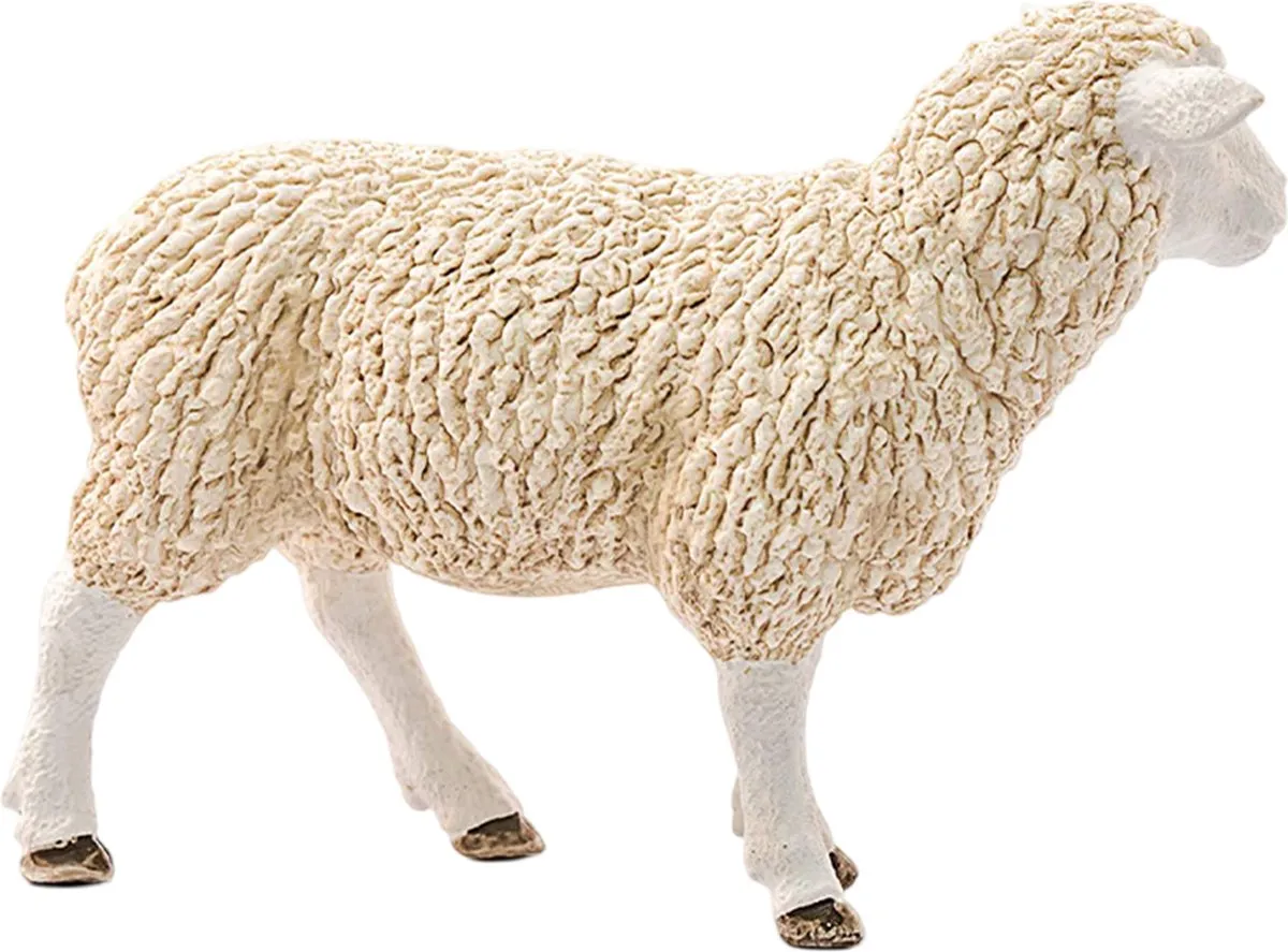 Schleich Schaap 17075 - 9 cm - Grijs