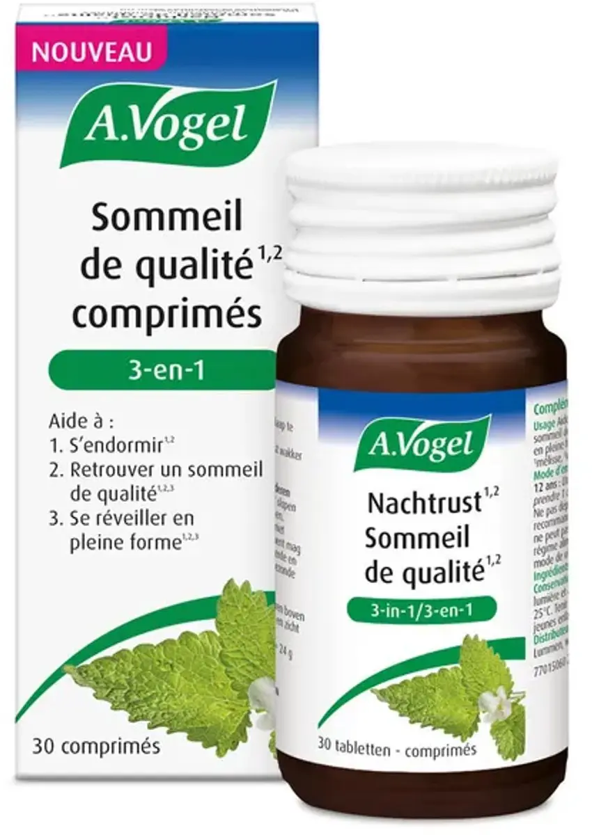 A.Vogel Nachtrust 3-in-1 - 30 tabletten