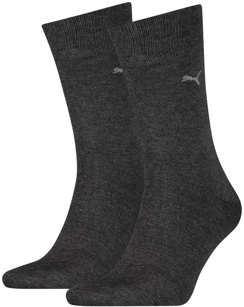 PUMA Herensokken Classic Antraciet - 6 Paar