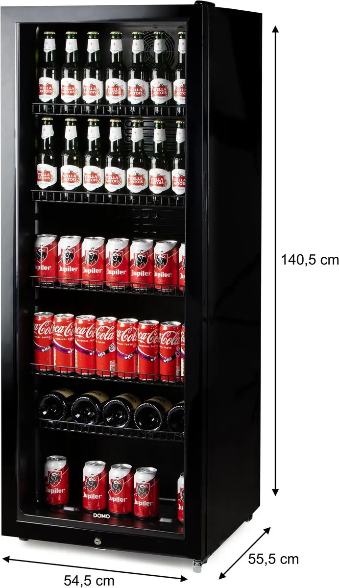 Domo DO91611BK Drankenkoelkast 237L - Zwart - afbeelding 3 van 6