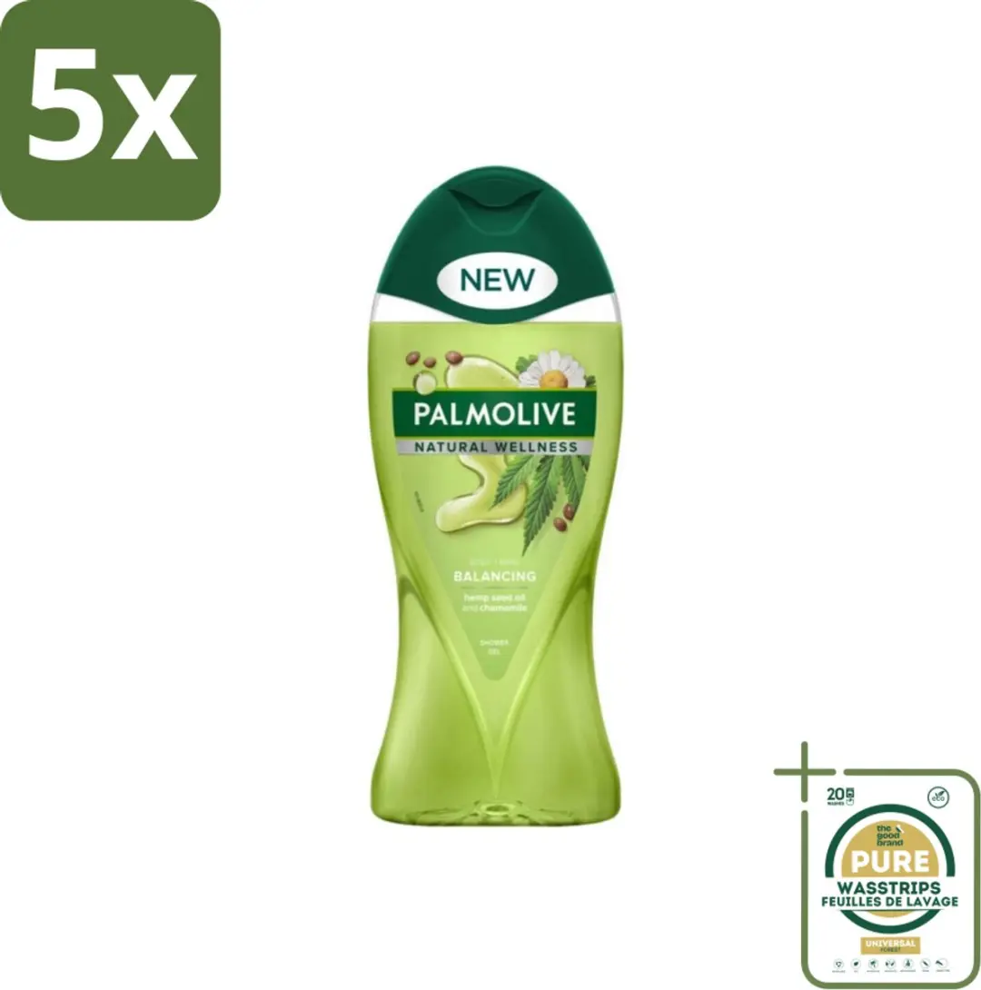 Palmolive Natural Wellness Douchegel Balancing 250ml - 5 Stuks - afbeelding 3 van 4