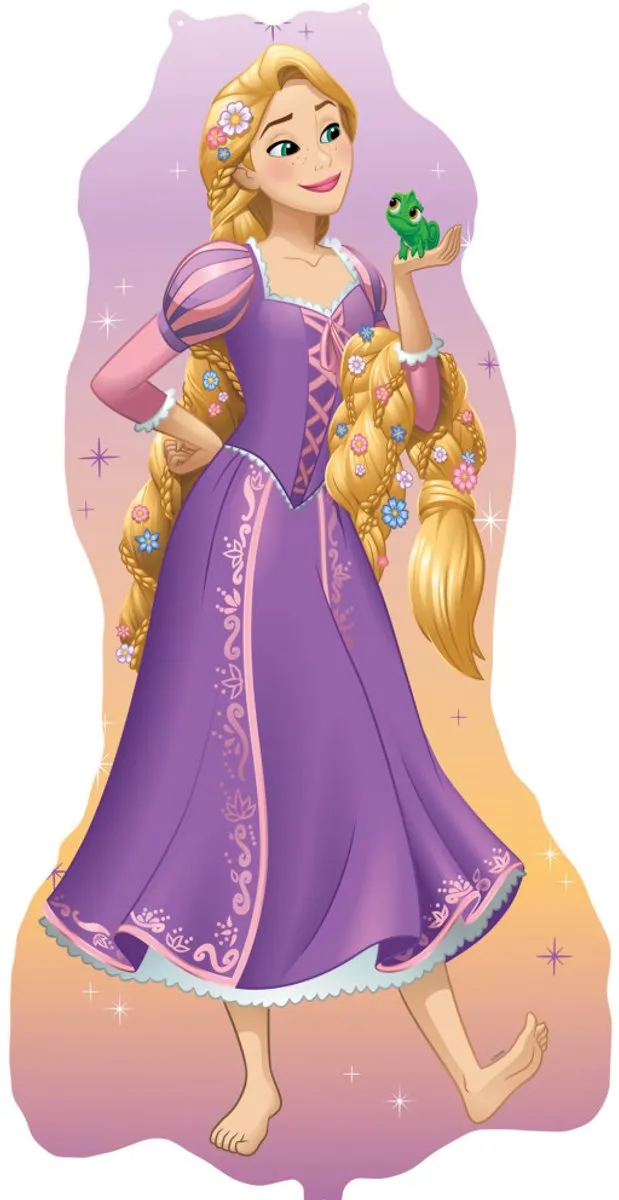 Disney Prinses Rapunzel Folieballon 58x101cm