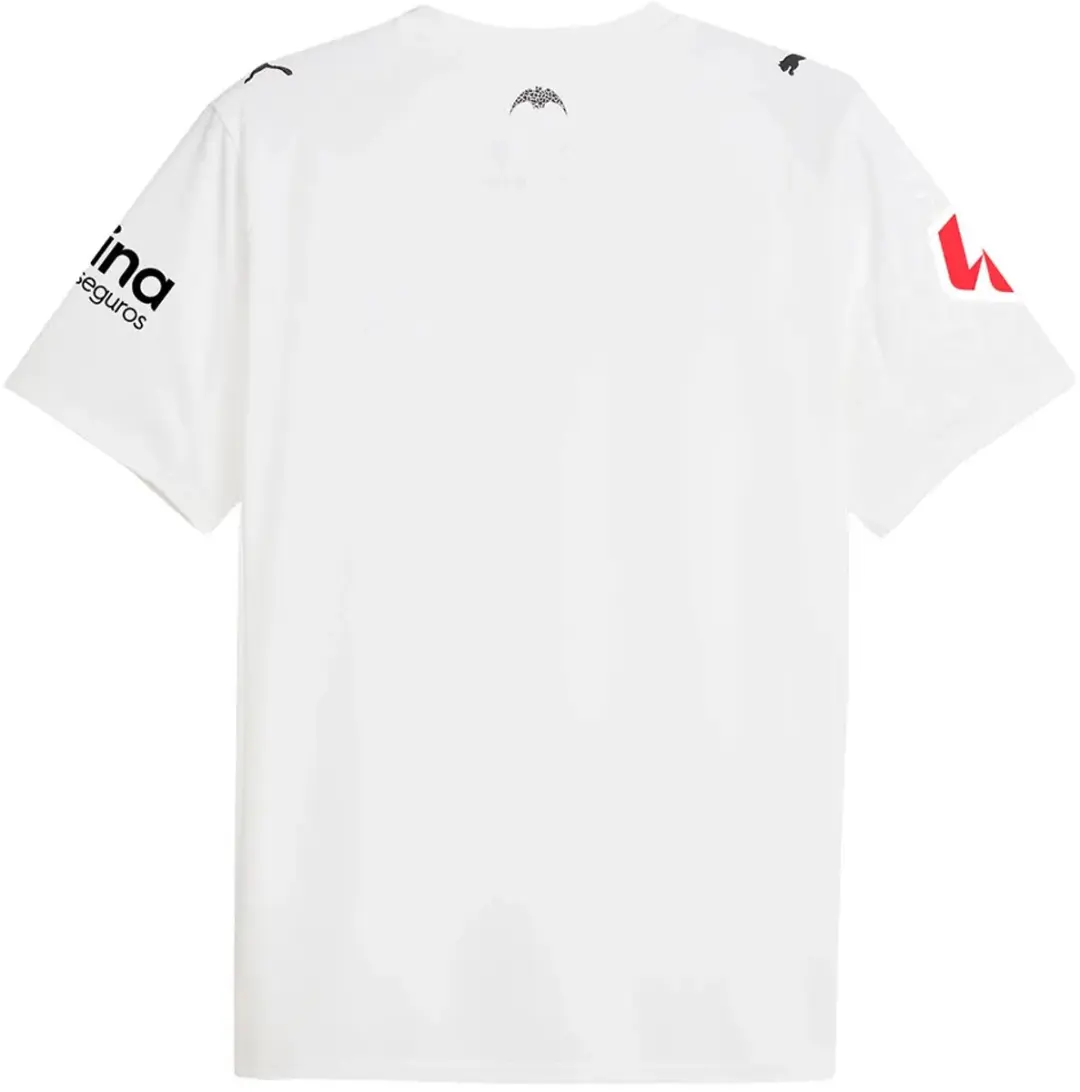 Puma Valencia Cf 25/26 Replica Thuis Korte Mouw T-shirt Junior Wit 9-10 Years Kinderen