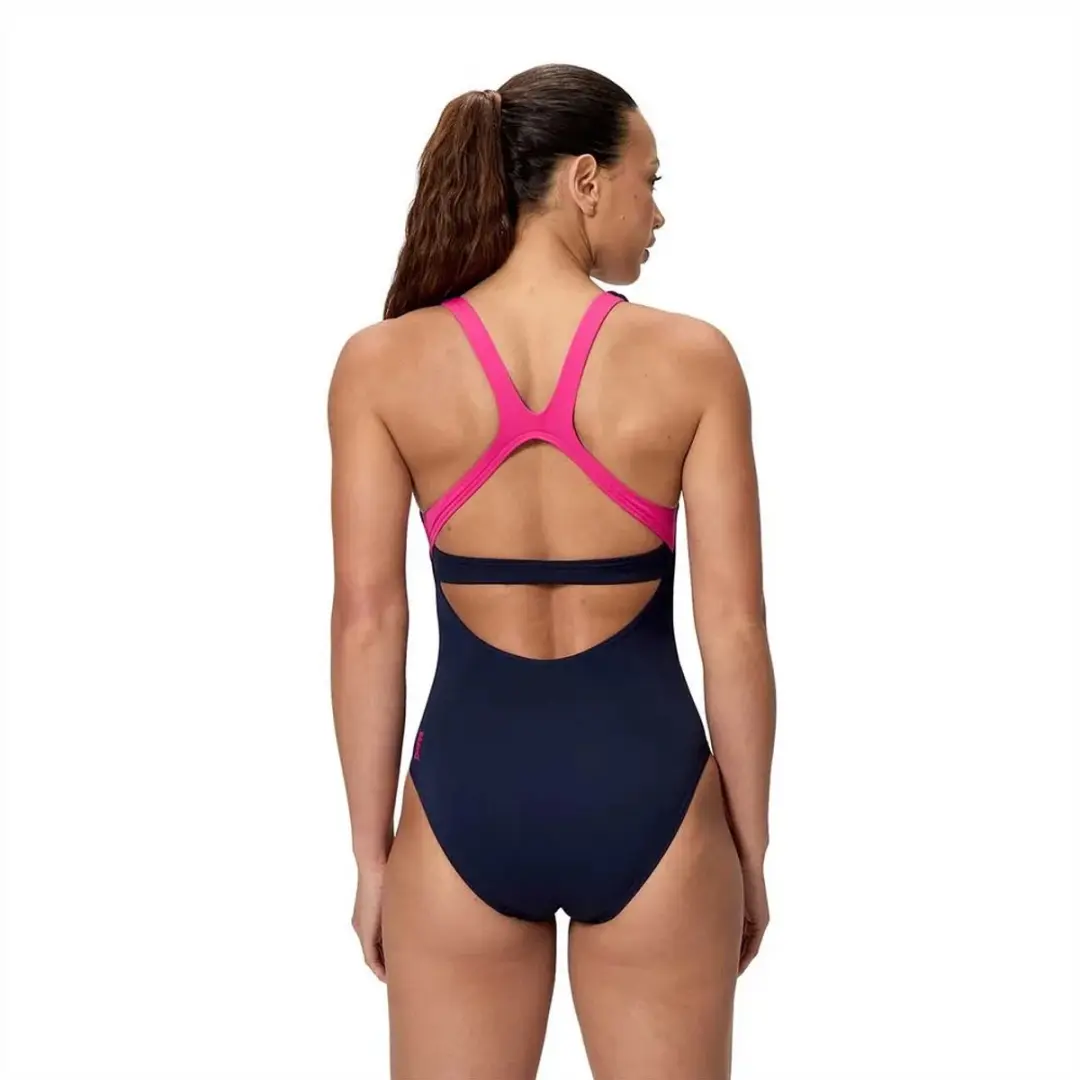 Speedo Solid Flex Band Zwemkleding UK 34 - Blauw