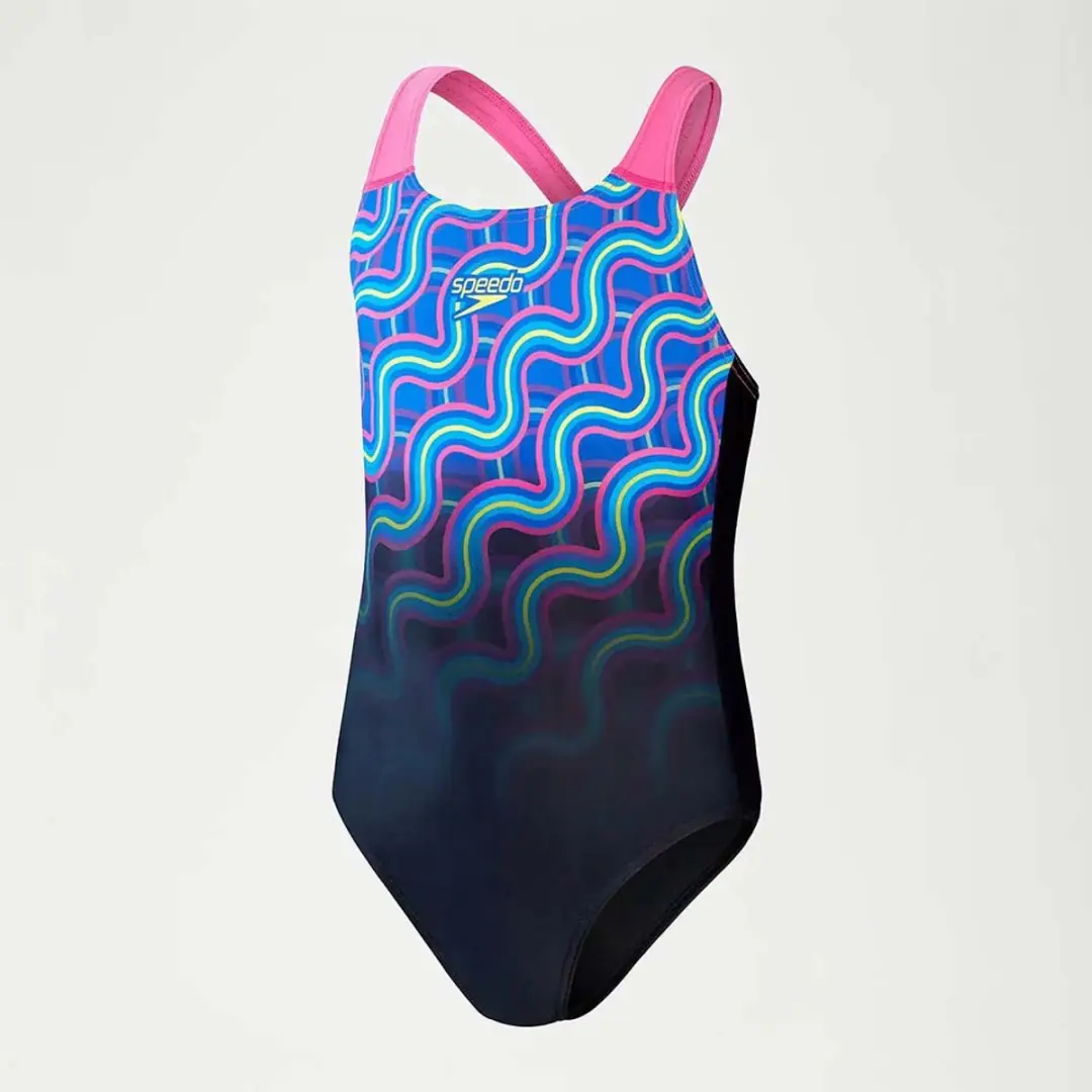 Speedo Sportbadpak - Maat 152 - Blauw/Rozewart/Zwart
