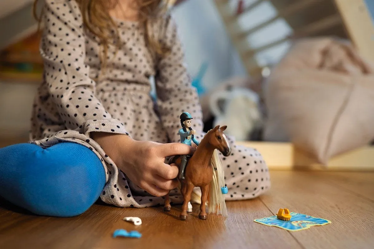 Schleich Horse Club Sofia's Beauties Kim & Caramelo Starterset 42585 - Multikleur