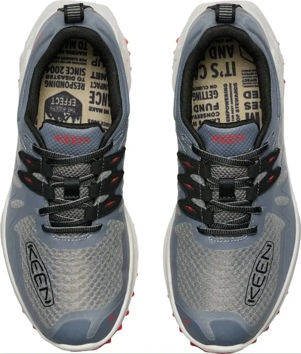 Keen Men Zionic WP - 42 - Staalgrijs/Poppy Rood/Blauw