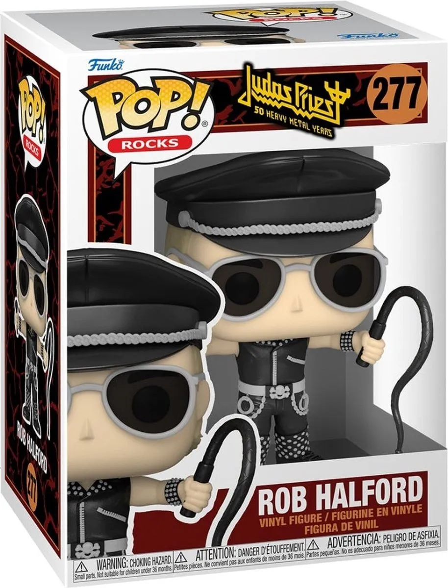 Funko Pop! Rob Halford Judas Priest Figuur - 9cm