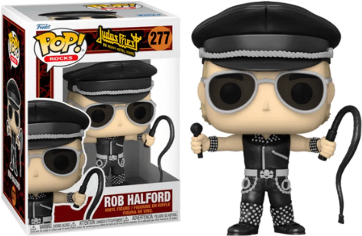 Funko Pop! Rob Halford Judas Priest Figuur - 9cm