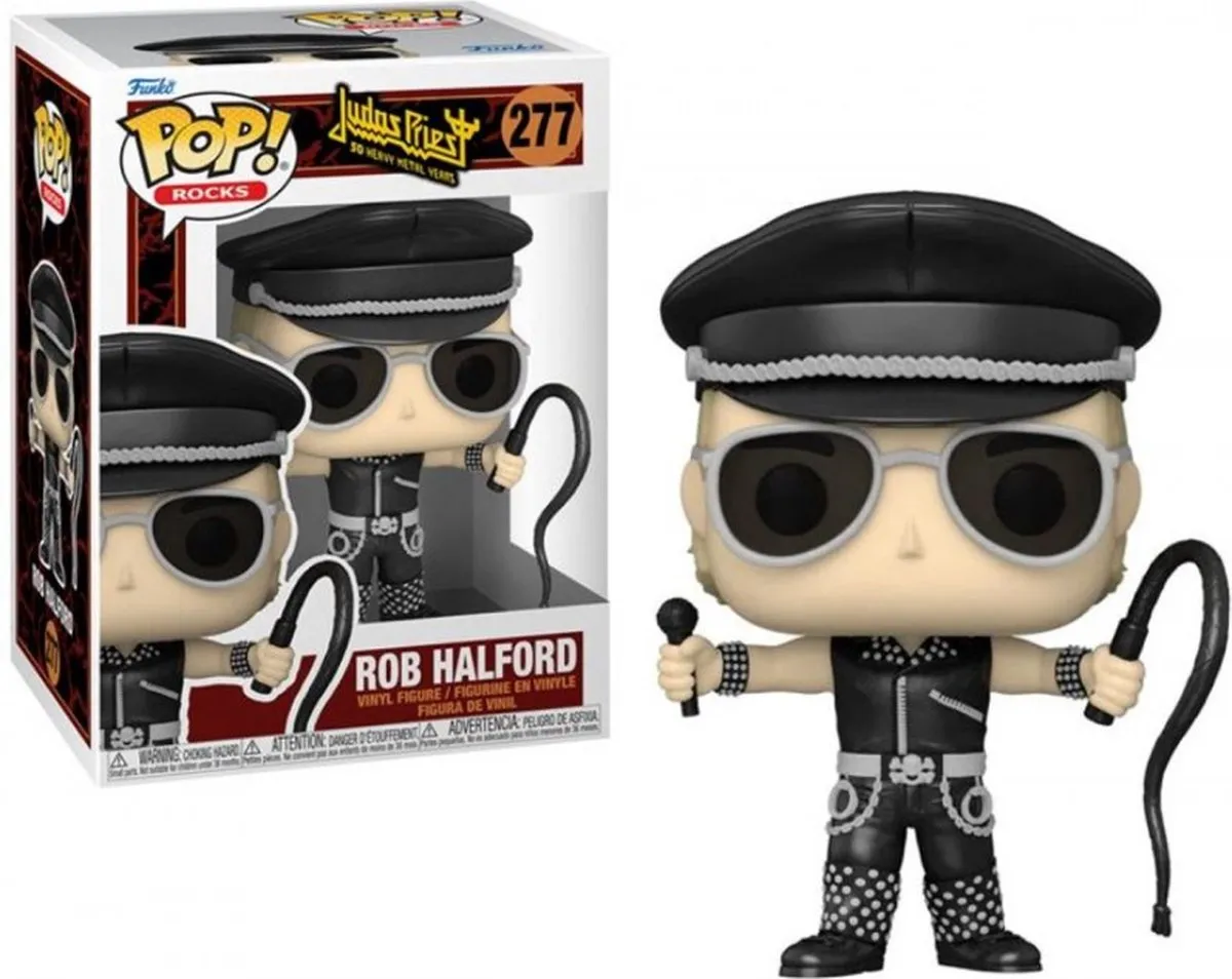 Funko Pop! Rob Halford Judas Priest Figuur - 9cm