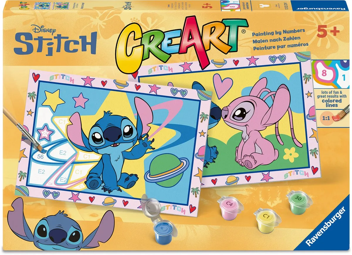 Ravensburger CreArt Stitch & Angel Schilderen op Nummer