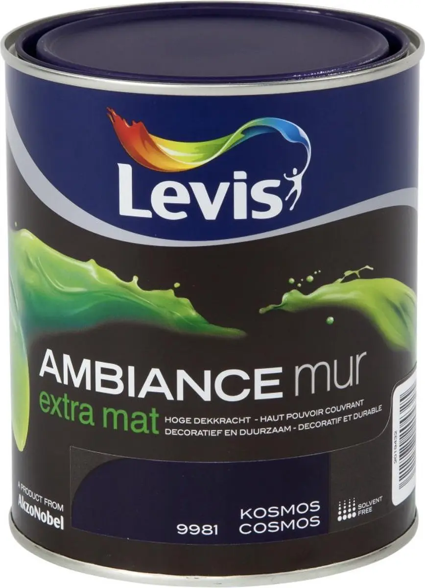 Levi's Ambiance Mur Extra Mat Kosmos 1L - 1 Liter