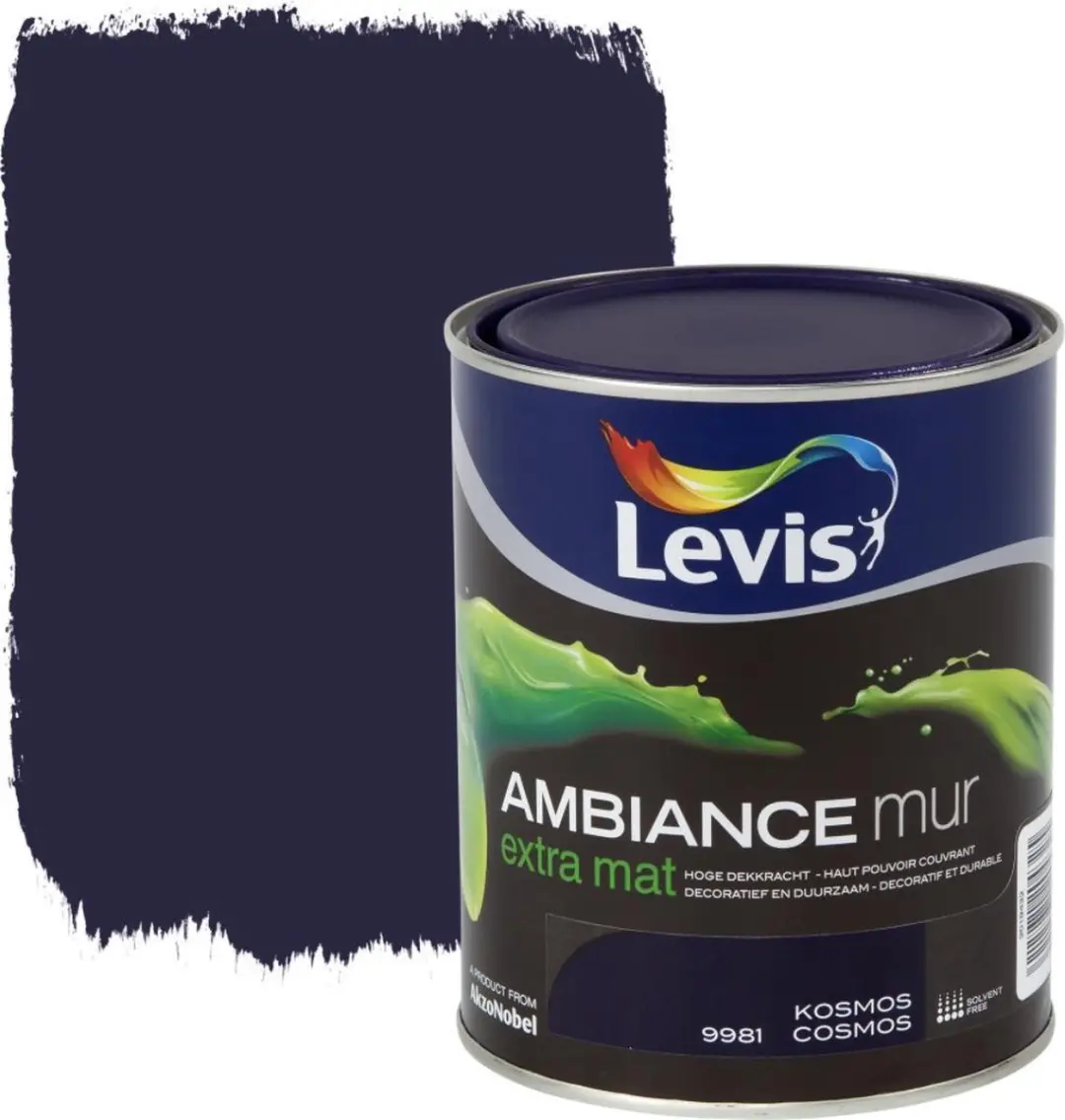 Levi's Ambiance Mur Extra Mat Kosmos 1L