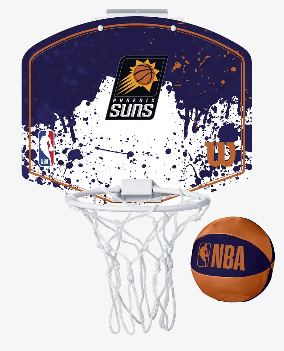 Wilson NBA Golden State Warriors Mini Basketbalset - Royal