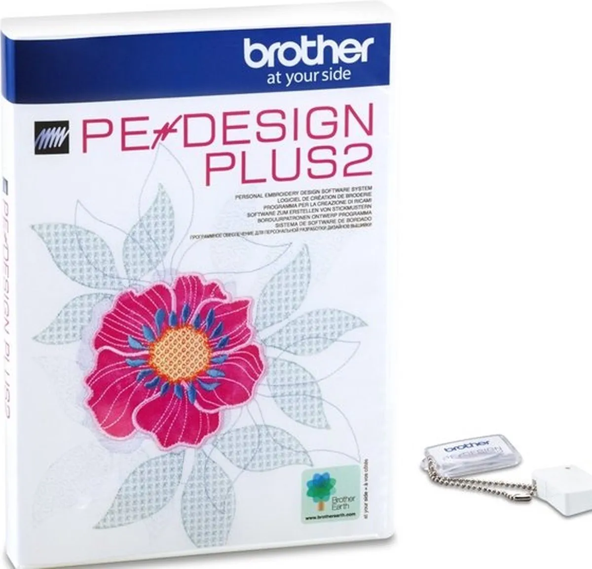 Brother PE-Design Plus 2 Borduursoftware - Wit