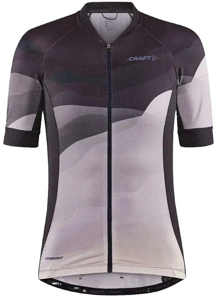 Craft Adv Endur Graphic Wielertrui - L - Ecru/Multi