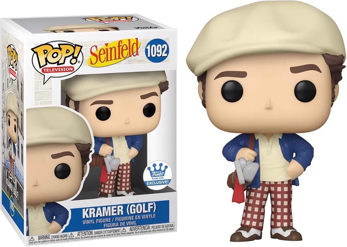 Funko Pop! Seinfeld Kramer Golf #1092 - Blauw - afbeelding 2 van 2