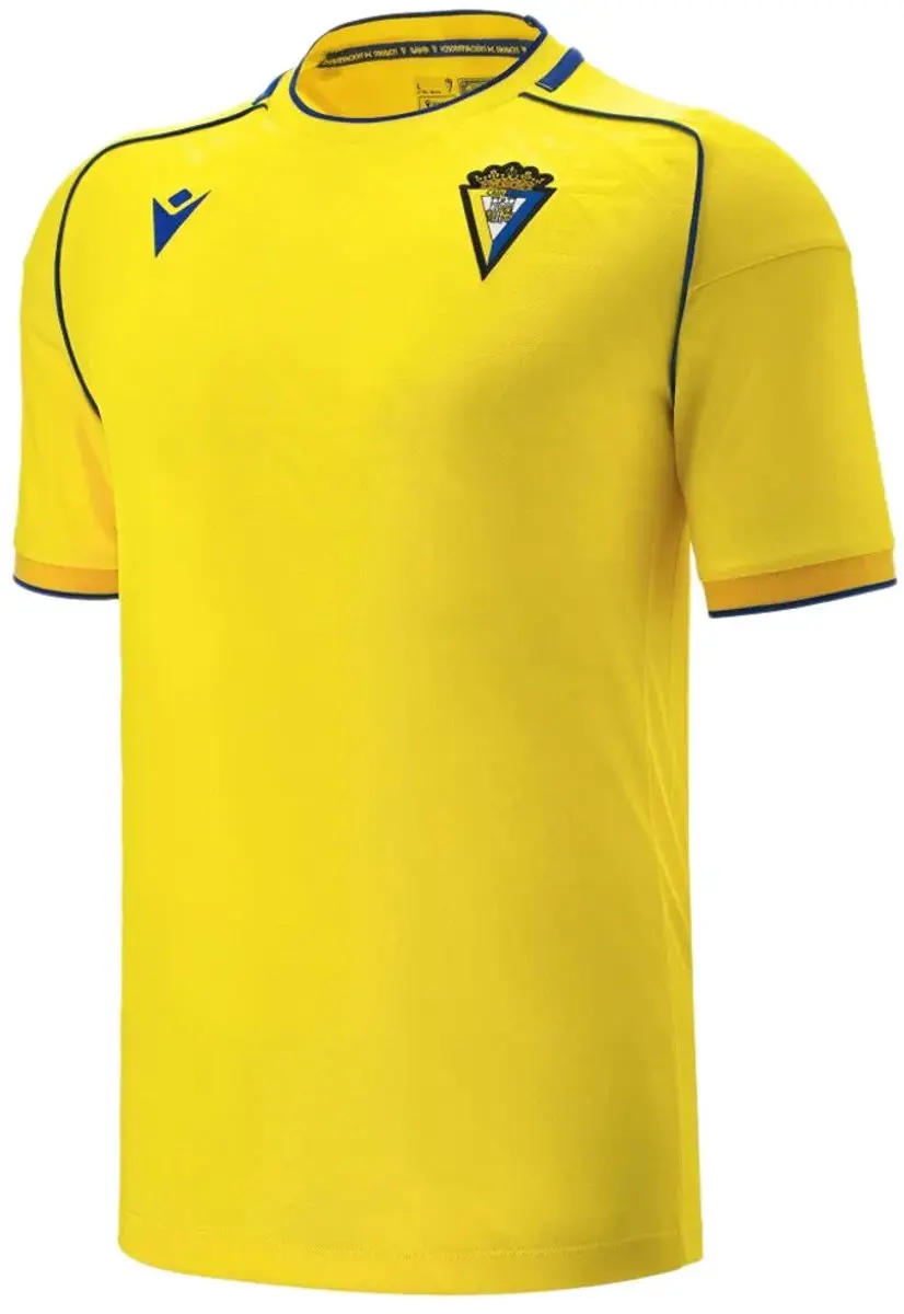 Macron Cadiz CF 25/26 Thuis T-shirt - Geel - L - afbeelding 6 van 6