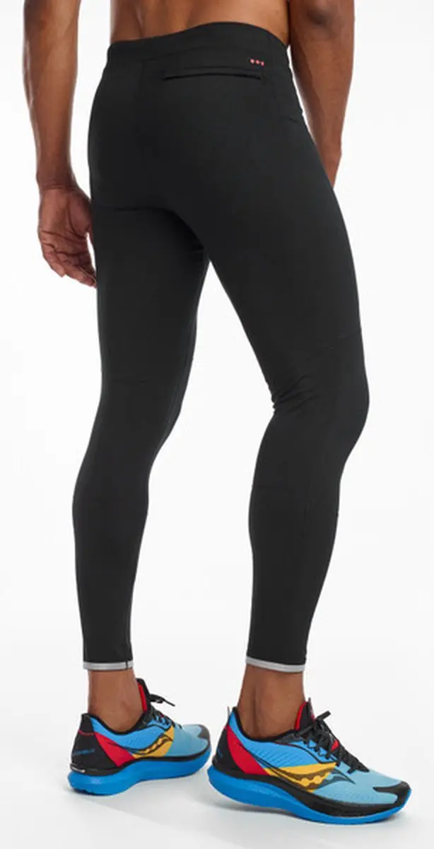 Saucony Solstice 2.0 Tight Heren Sportbroek S - Zwart