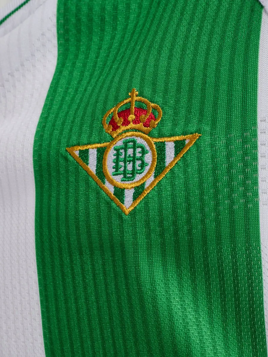 Hummel Real Betis 25/26 Thuis Korte Mouw T-shirt Junior Groen 128 cm Kinderen