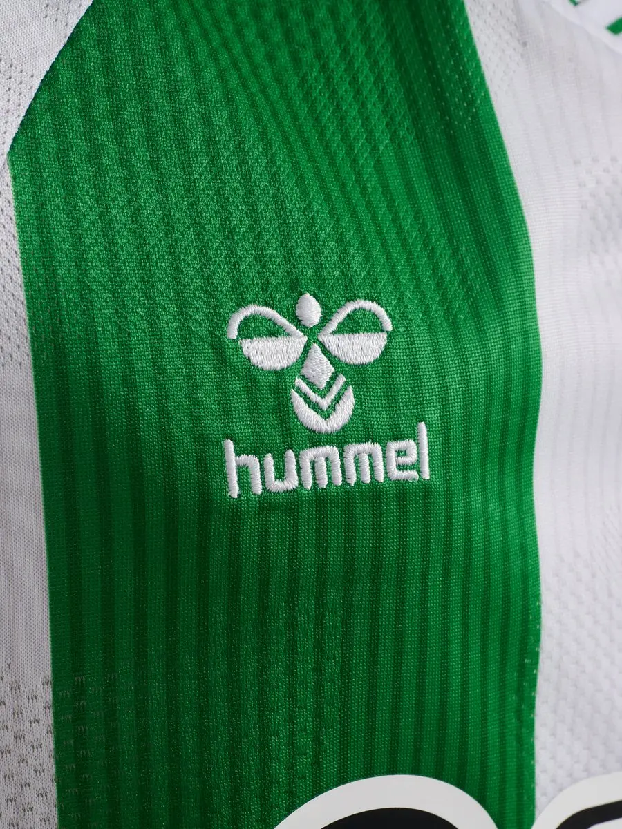 Hummel Real Betis 25/26 Thuis T-shirt Junior - 128 cm - Groen - afbeelding 6 van 6