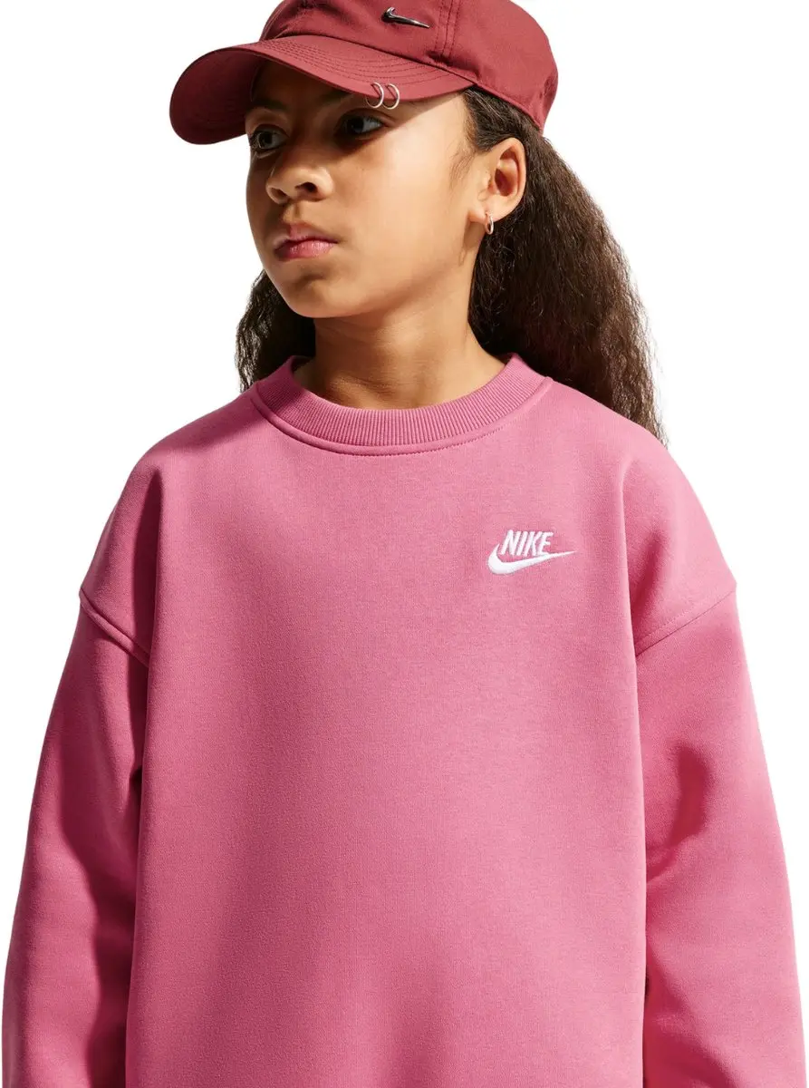 Nike Sportswear Club Fleece Sweater - Roze M