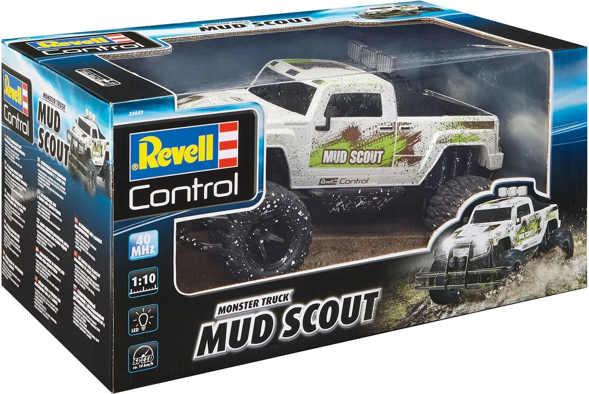 Revell 24643 Mud Scout RC Monster Truck 1:10 - Multi
