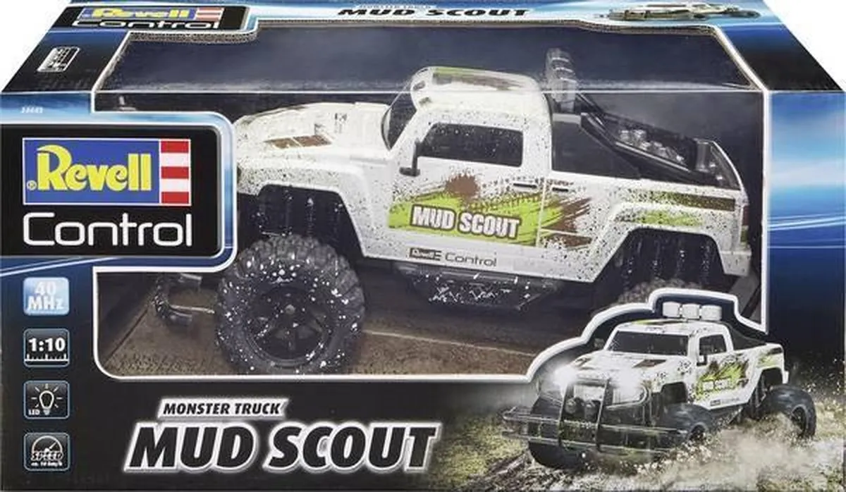 Revell 24643 Mud Scout RC Monster Truck 1:10 - Multi