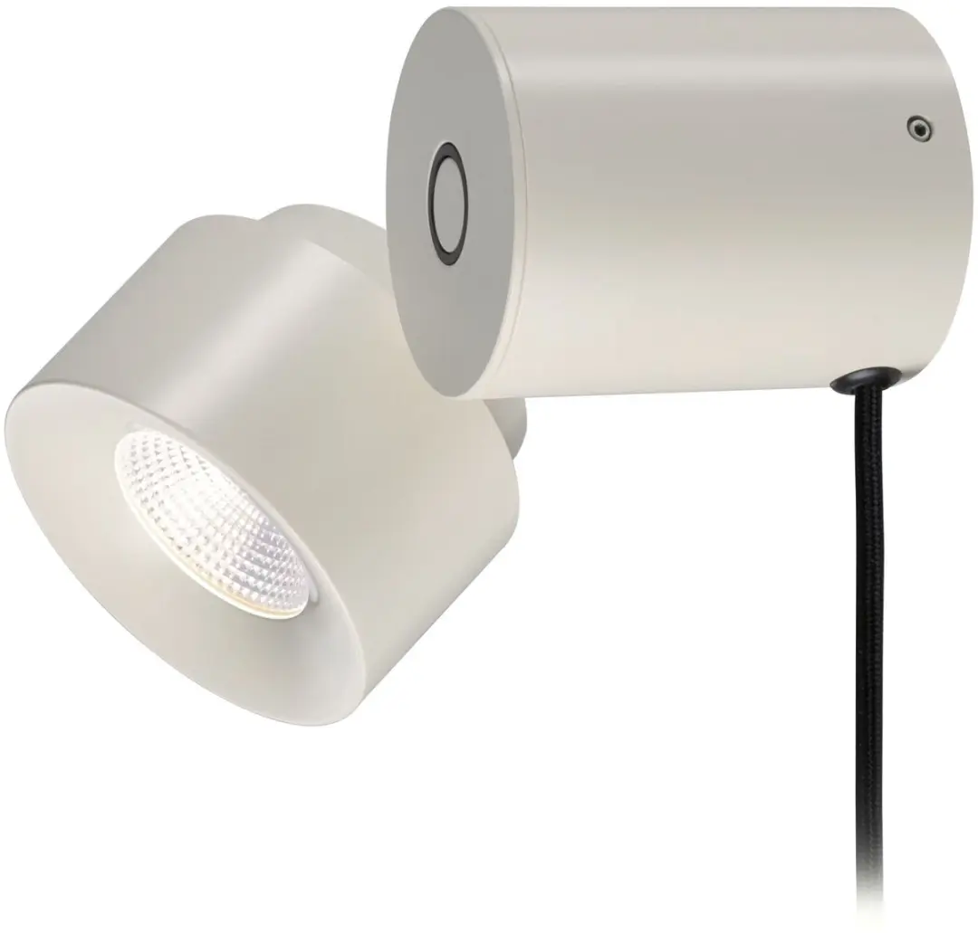 Paulmann LED Tafellamp 3-Step-Dim Pane 3W - 328lm - Crème