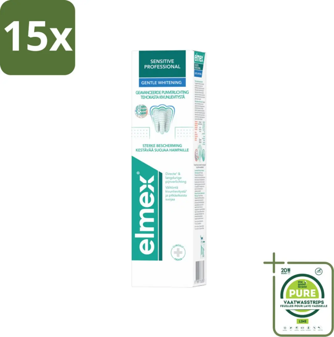 Elmex Sensitive Professional Gentle Whitening Tandpasta 75ml