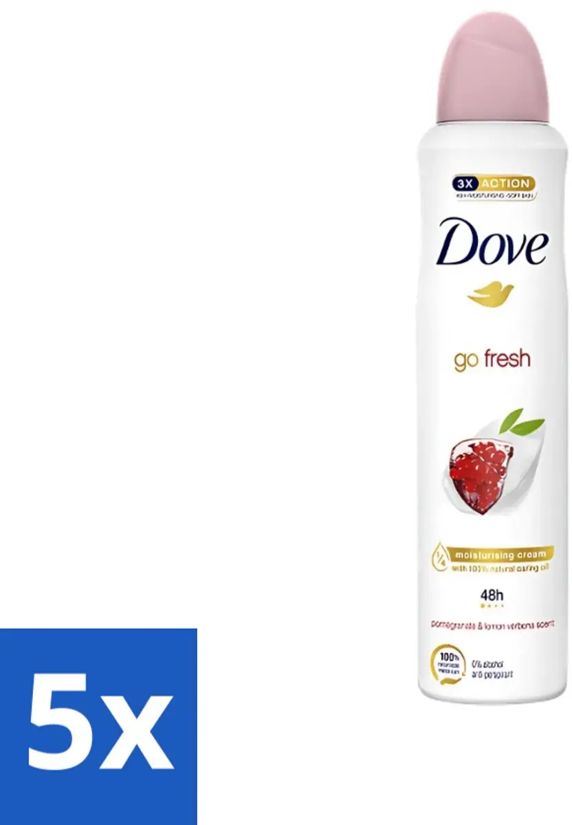 Dove Go Fresh Deodorant Spray Granaatappel