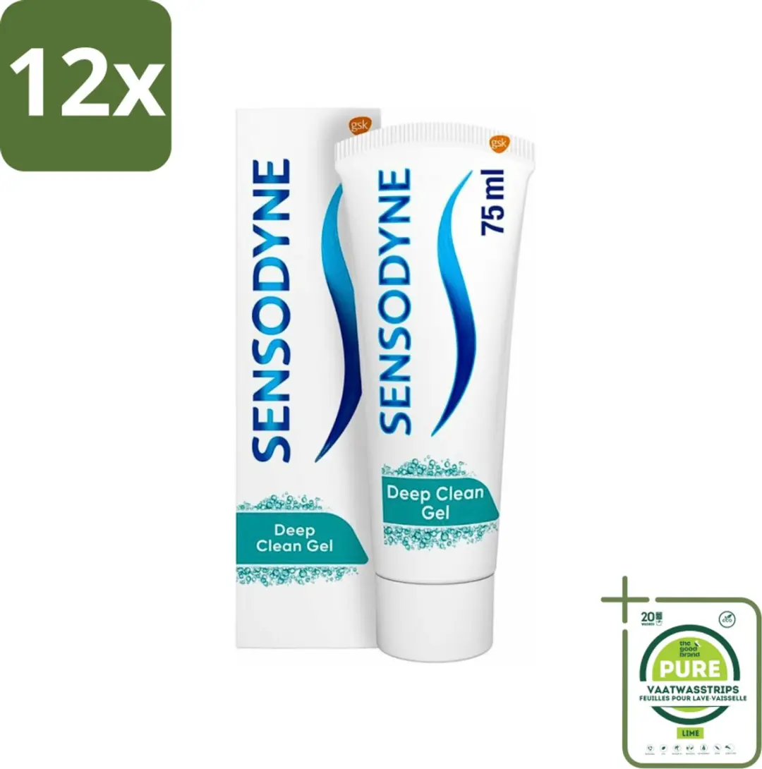 Sensodyne Deep Clean Tandpasta 75ml