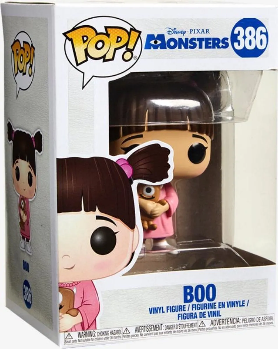 Funko POP! Disney Monsters Inc. Boo #386 Vinyl Figuur - Veelkleurig