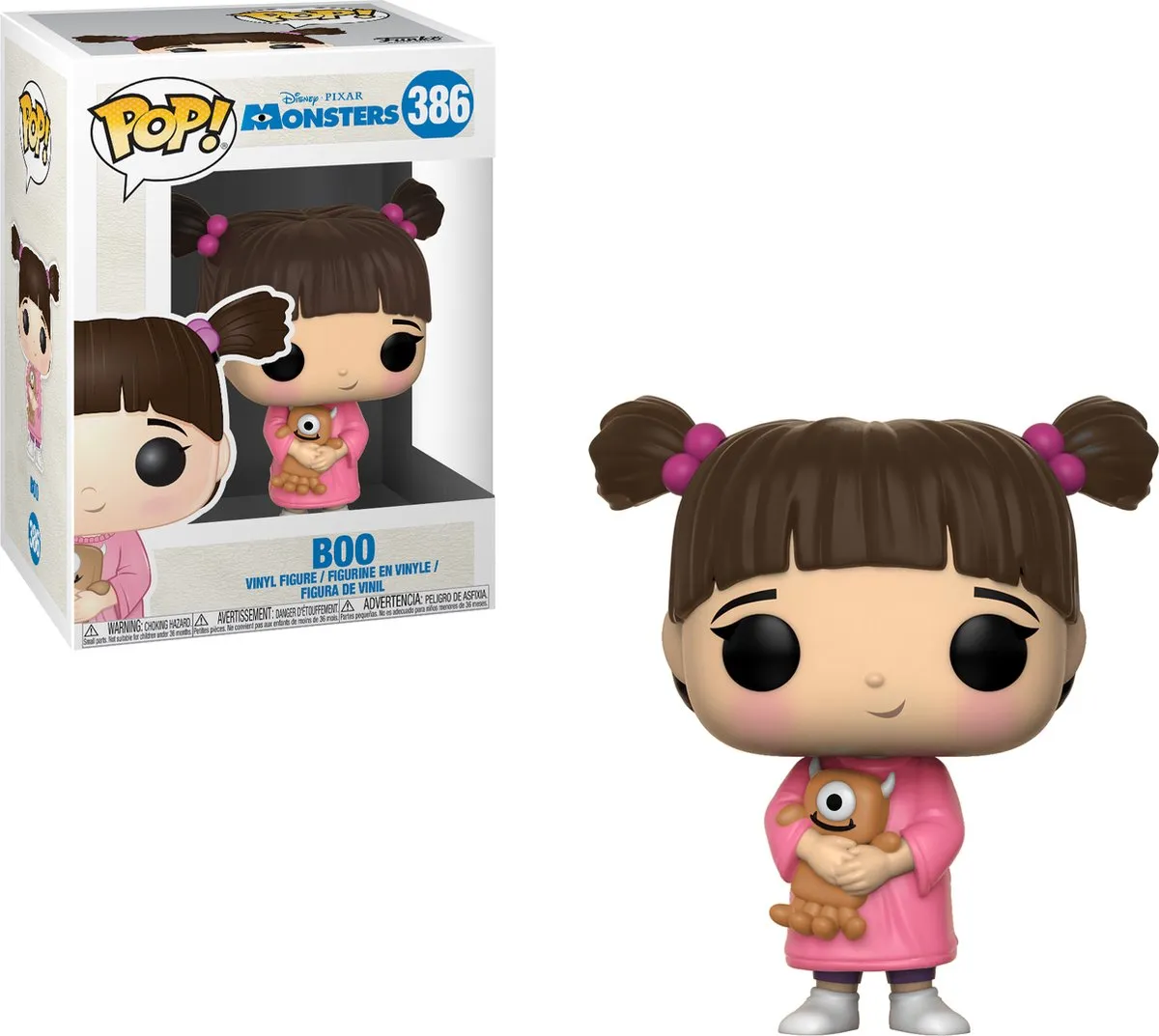 Funko POP! Disney Monsters Inc. Boo #386 Vinyl Figuur - Veelkleurig