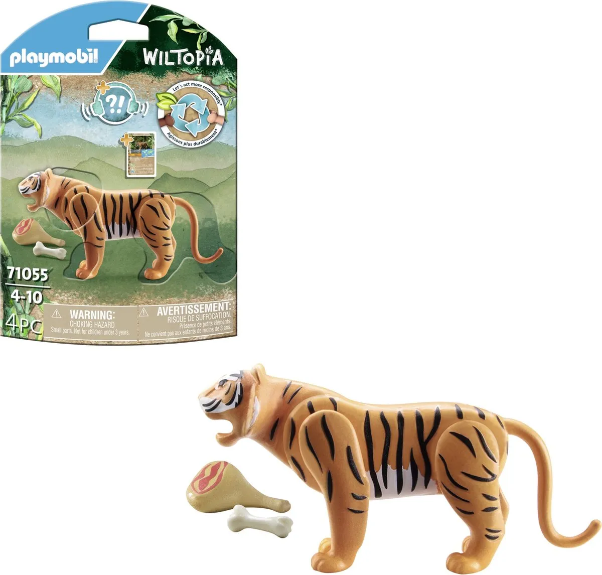 Playmobil Wiltopia Tijger 71055 - Multicolor