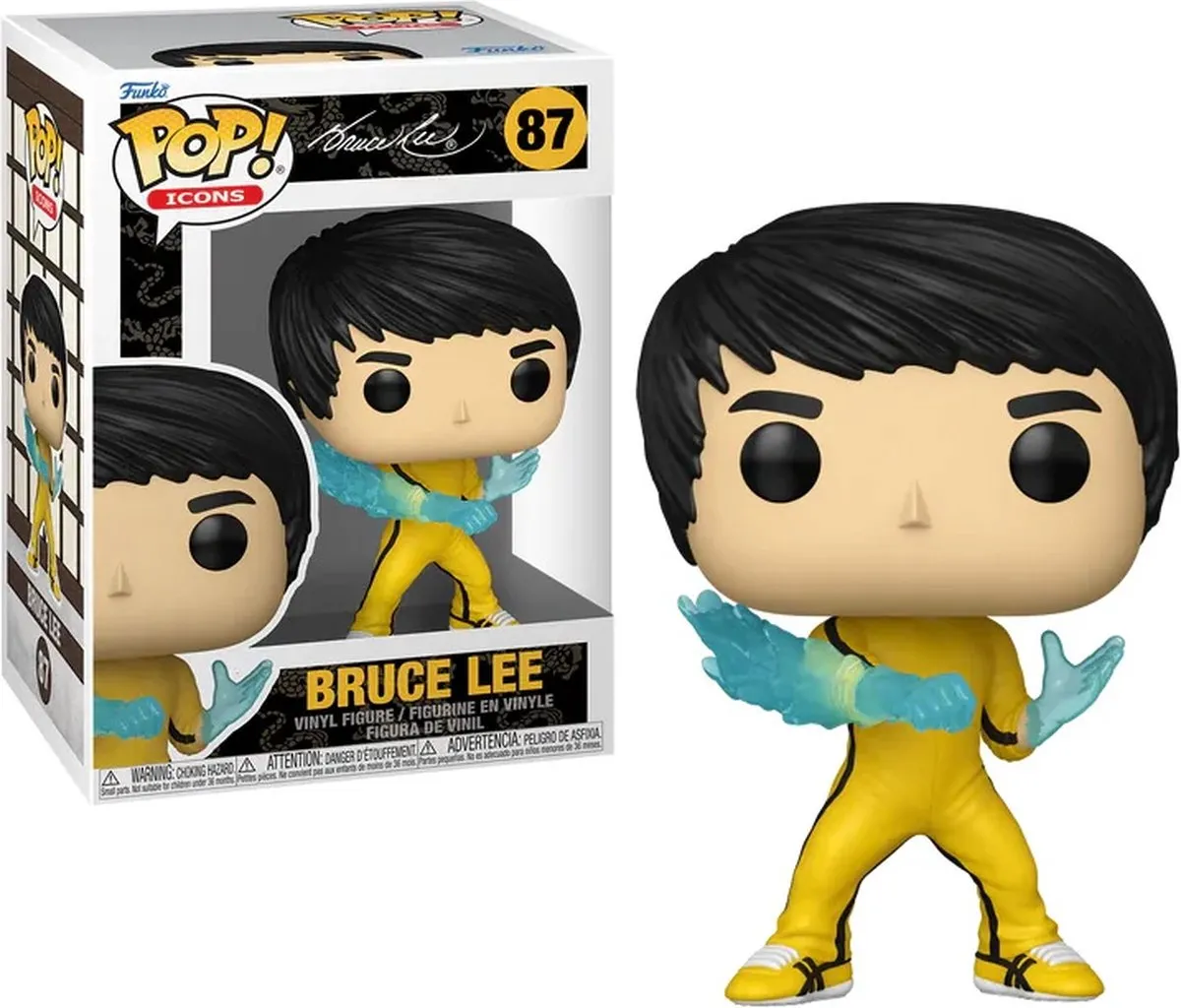 Funko Pop Icons Bruce Lee #87 - Multi