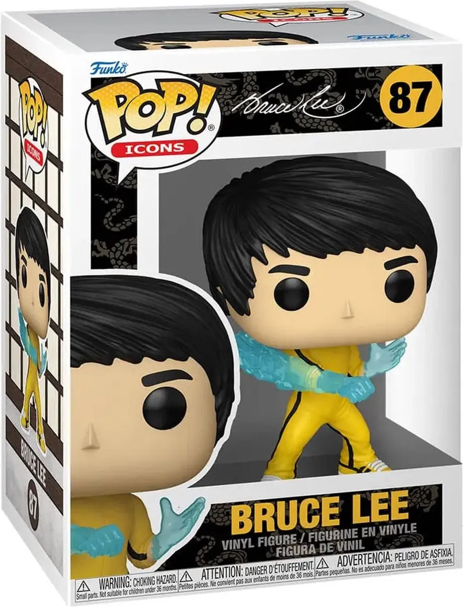 Funko Pop Icons Bruce Lee #87