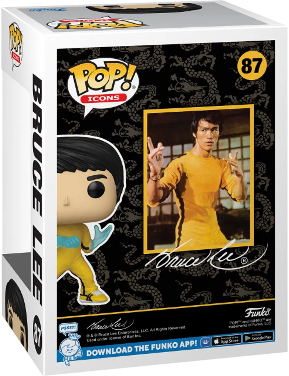 Funko Pop Icons Bruce Lee #87 - Multi
