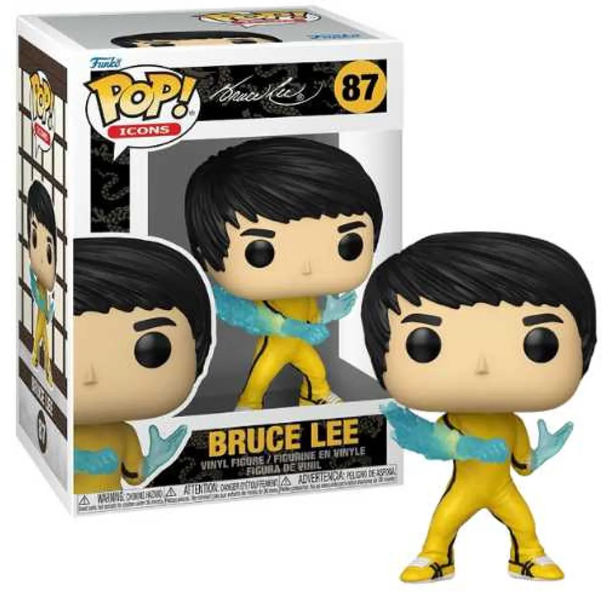 Funko Pop Icons Bruce Lee #87 - Multi