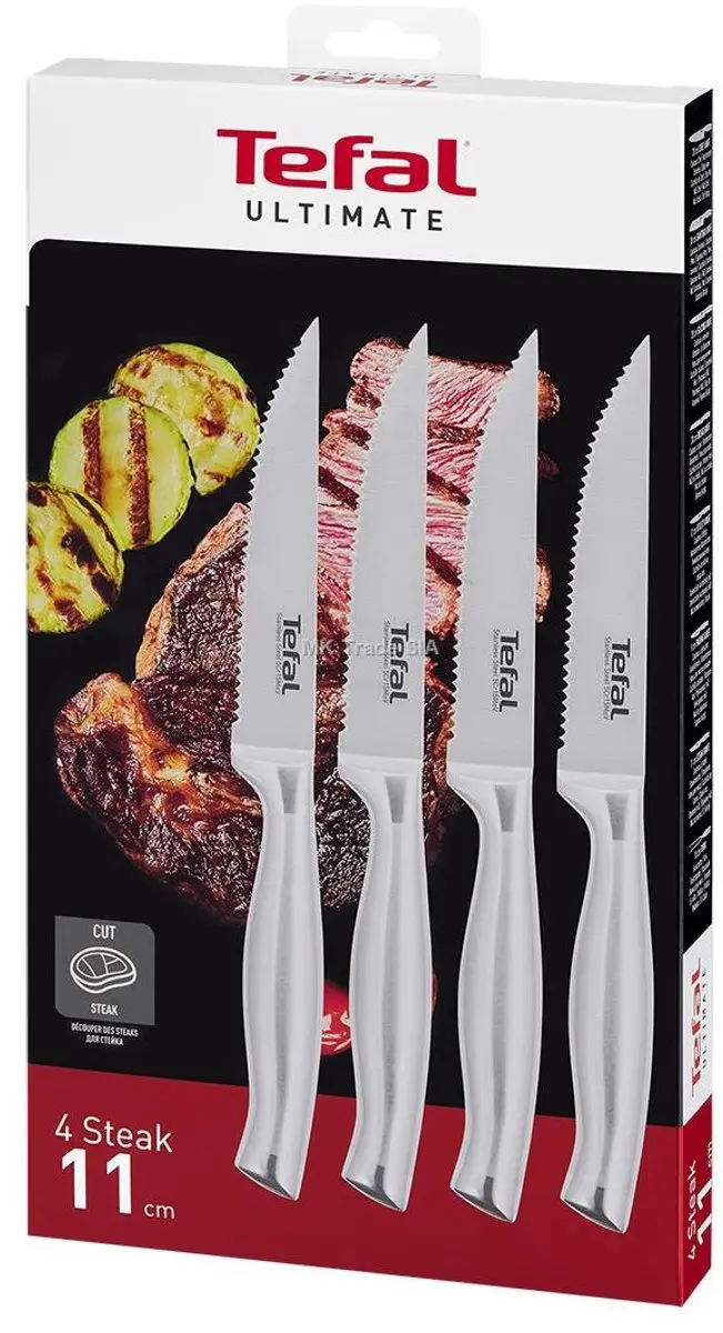 Tefal 4-delige Steakmessen Set