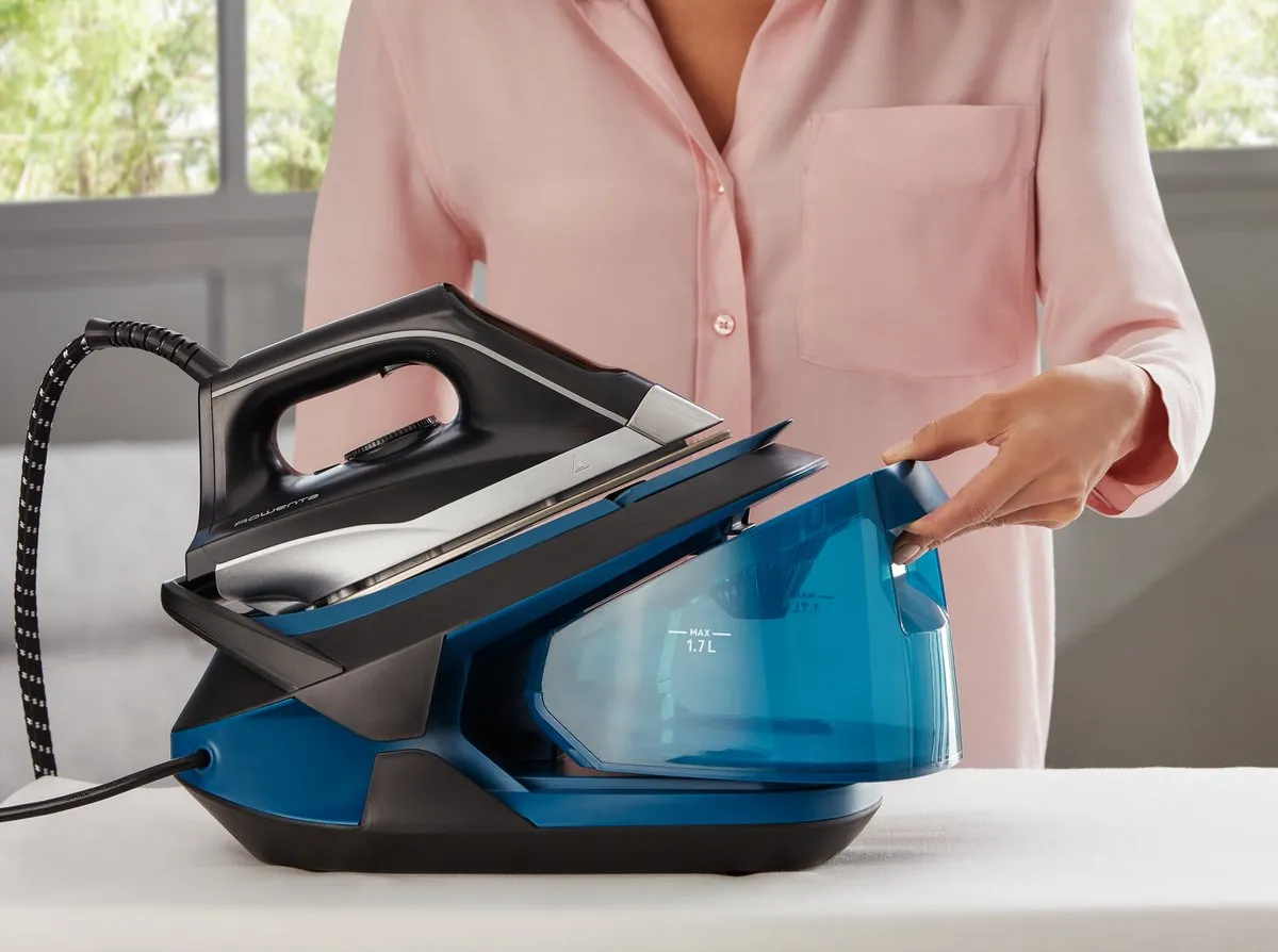 Rowenta VR8322F0 Stoomstrijkbout 2600W - 6,5 Bar - Zwart/Blauw