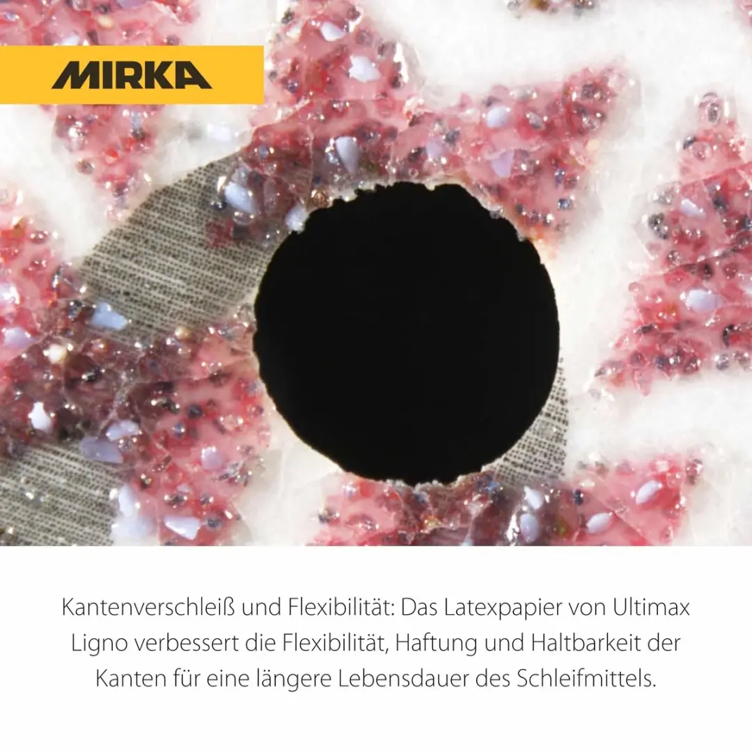 Mirka Ultimax Ligno Klittenbandschuurschijven Ø125mm - 70 Stuks