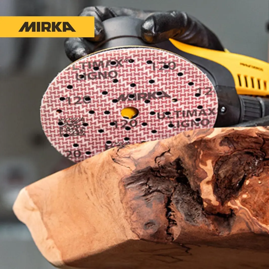 Mirka Ultimax Ligno Klittenbandschuurschijven Ø125mm - 70 Stuks - afbeelding 6 van 6