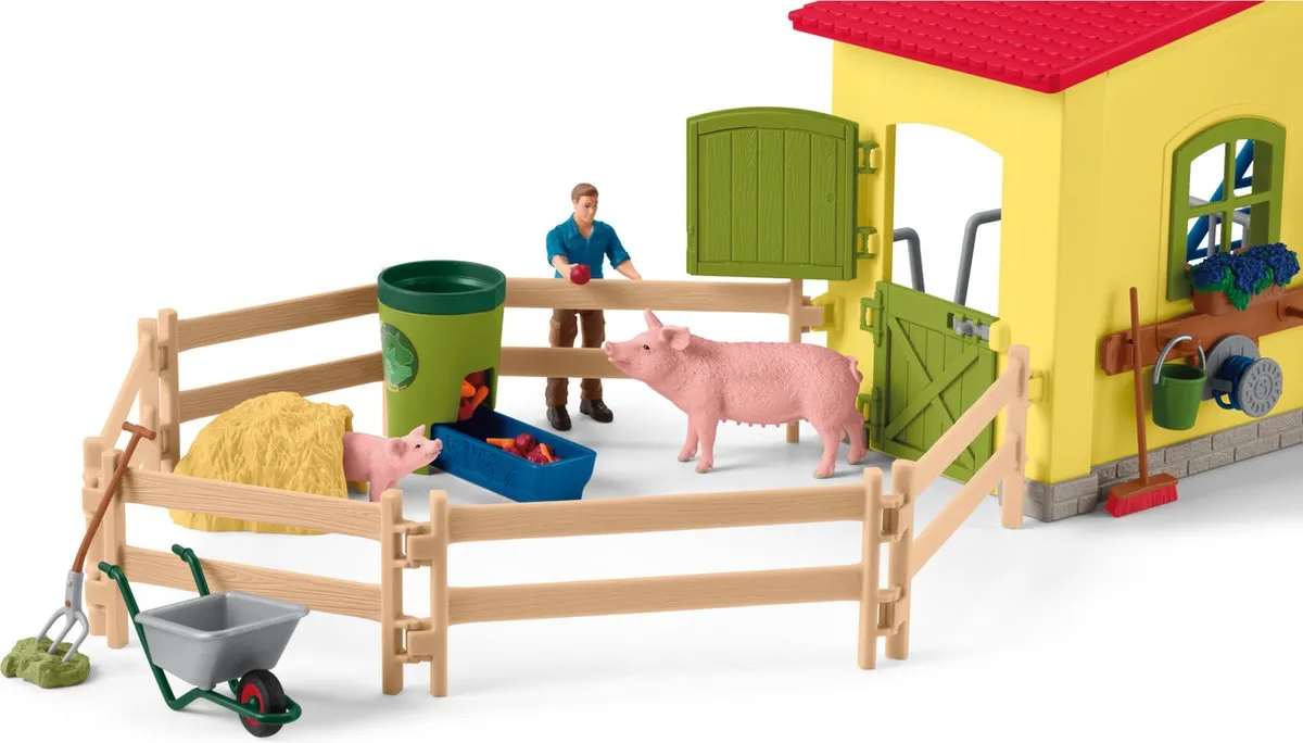 Schleich Farm World Grote Stal 42605 - Boerderijspeelgoed