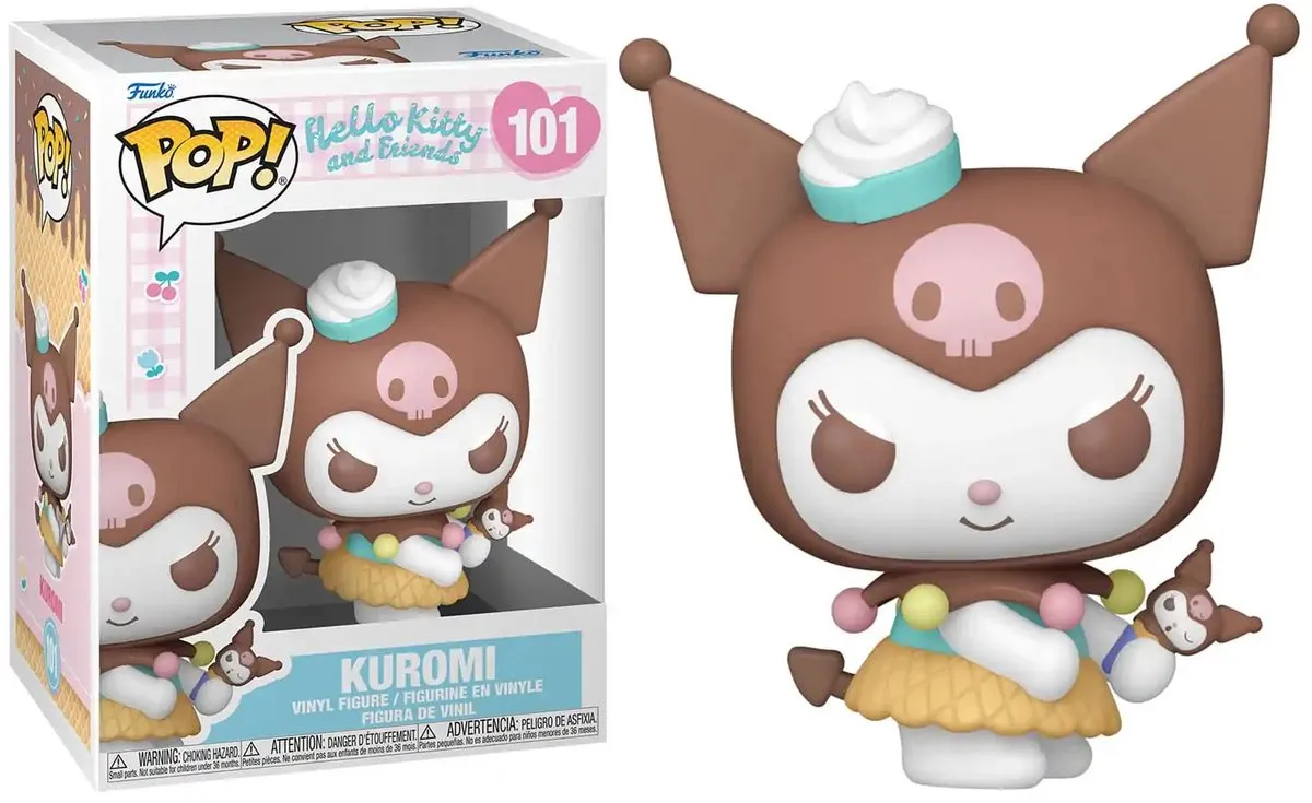 Funko Pop! Kuromi Ice Cream - Hello Kitty and Friends 101 - Multicolor
