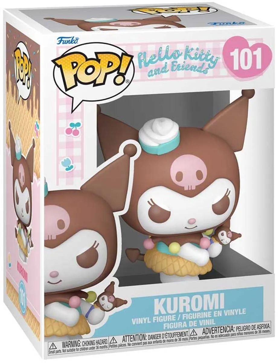 Funko Pop! Kuromi Ice Cream - Hello Kitty and Friends 101 - Multicolor
