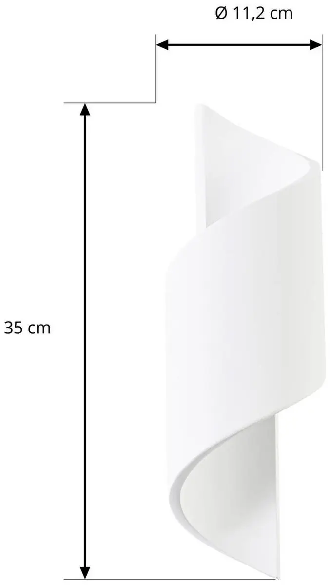 Lindby Wandlamp G9 8W - 1 Lichtpunt - Wit