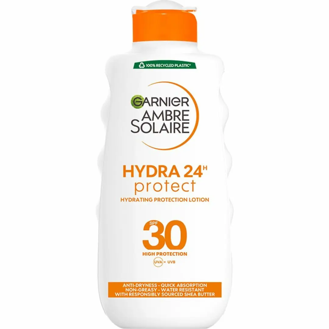 Garnier Ambre Solaire Hydraterende Zonnebrand Melk SPF 30 - 200ml - 4 Stuks