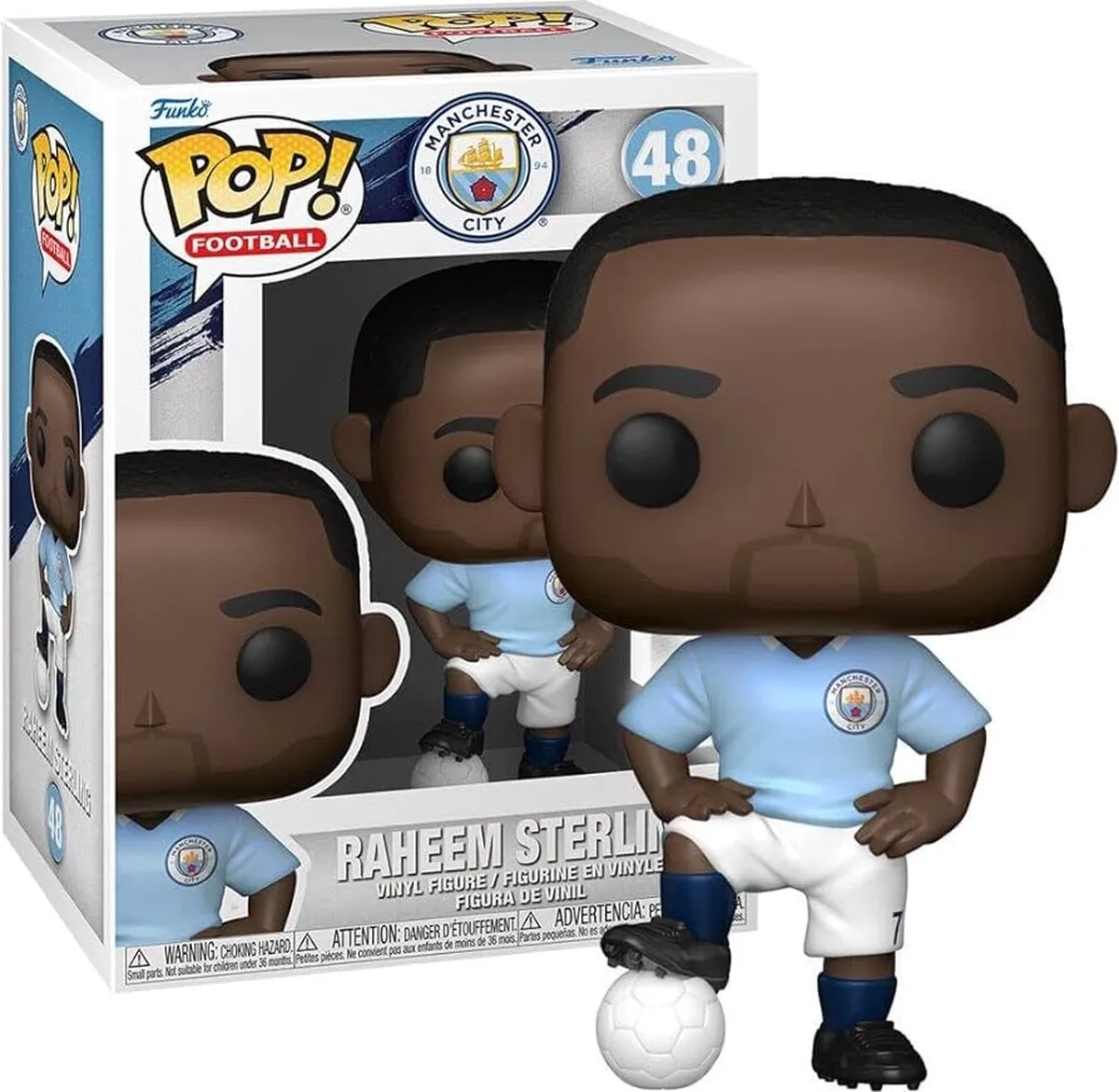 Funko Pop! Football Raheem Sterling #48