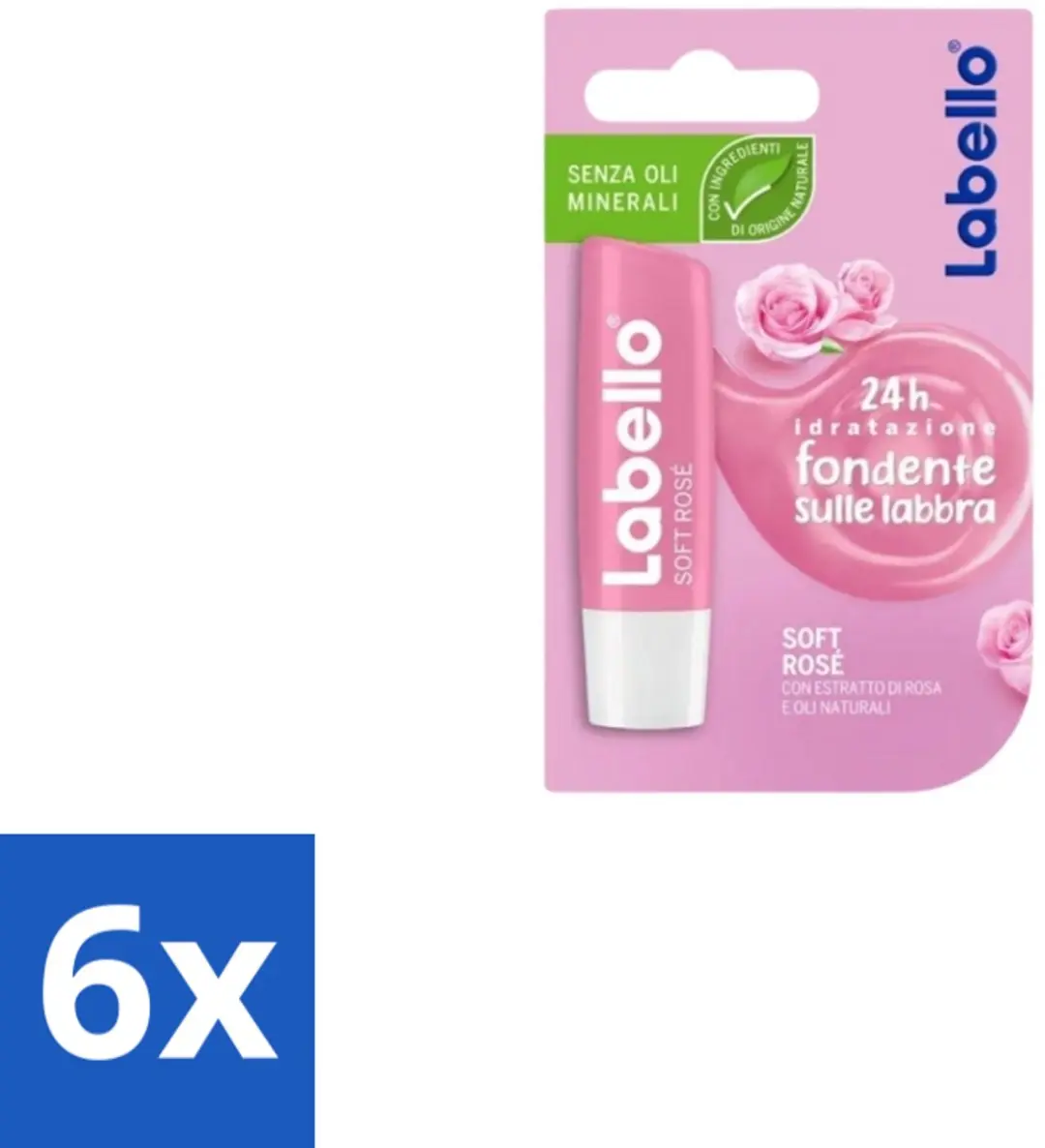 Labello Soft Rosé Lippenbalsem 30g